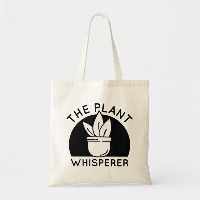 The Plant Whisperer Tragetasche (Vorne)