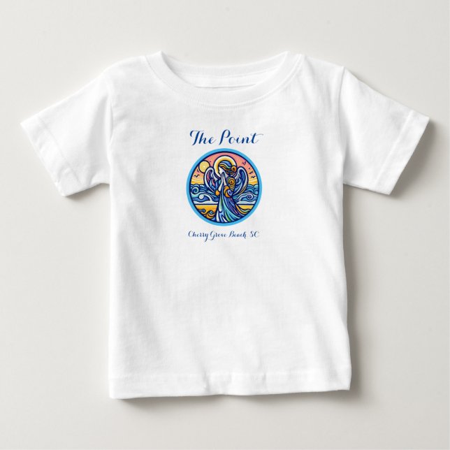 "The Point: Cherry Grove Beach" T - Shirt für Baby (Vorderseite)
