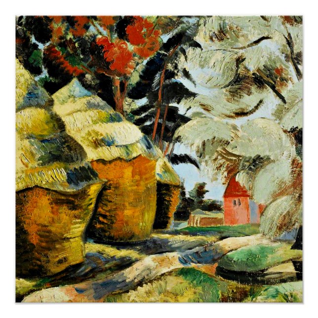 The Pond at Souldern, berühmtes Bild von Paul Nash Poster (Vorderseite)