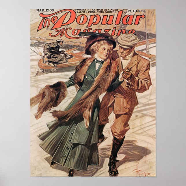 The Popular Magazine cover, 1909 by Leyendecker Poster (Vorne)