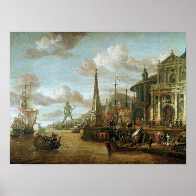The Port of Rhodes Poster (Vorne)