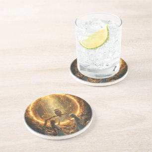 The Portal Between Trees Getränkeuntersetzer