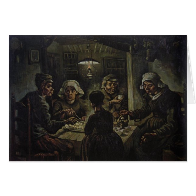 The Potato Eaters - Vincent Van Gogh (1885) (Vorderseite (Horizontal))