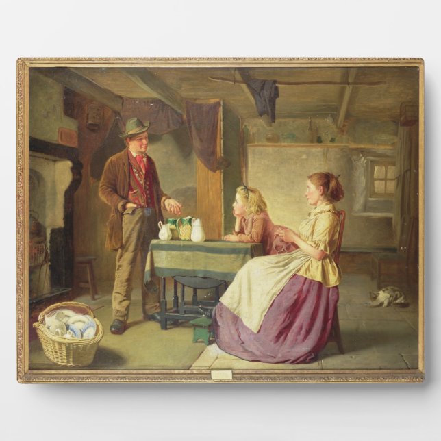 The Potter, 1876 (Öl auf Leinwand) Fotoplatte (Vorderseite)