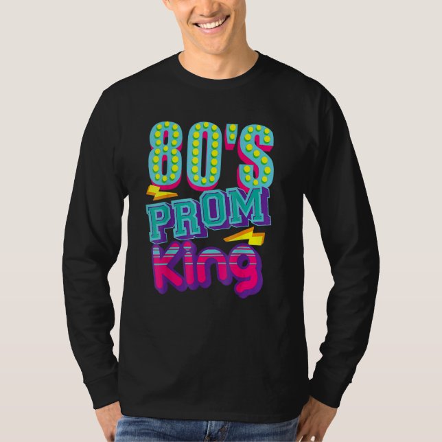 The Prom King Disco - Rückblick Nostalgisch T-Shirt (Vorderseite)
