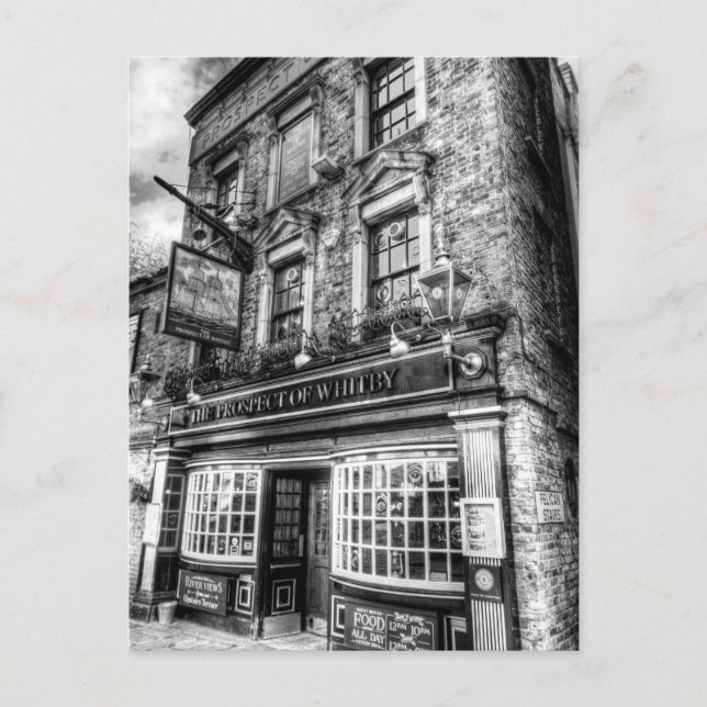 The Prospect of Whitby Pub London Postkarte (Vorderseite)