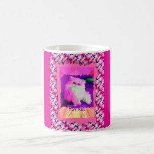 The PSY Kat / The Psychic Cat (von ACCI) Kaffeetasse