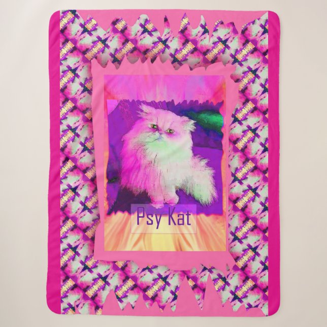 The PSY Kat / The Psychic Cat (von ACCI) Sherpadecke (Vorderseite)