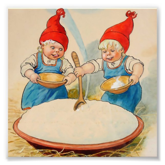 "The Pudding Bowl" von Jenny Nystrom Fotodruck (Vorne)