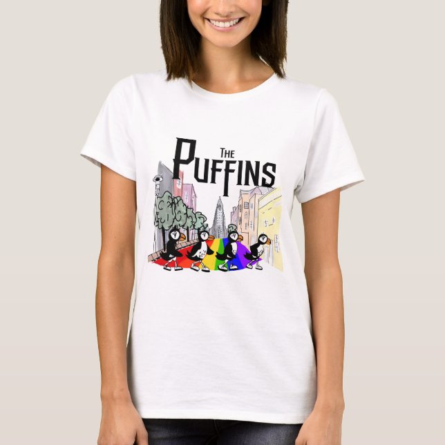 The Puffins T-Shirt (Vorderseite)
