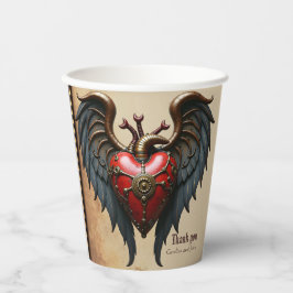 The pulsating heart of mechanics, pappbecher