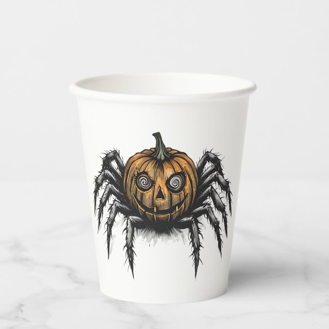 The Pumpkin-Headed Crawler Pappbecher (Vorderseite)