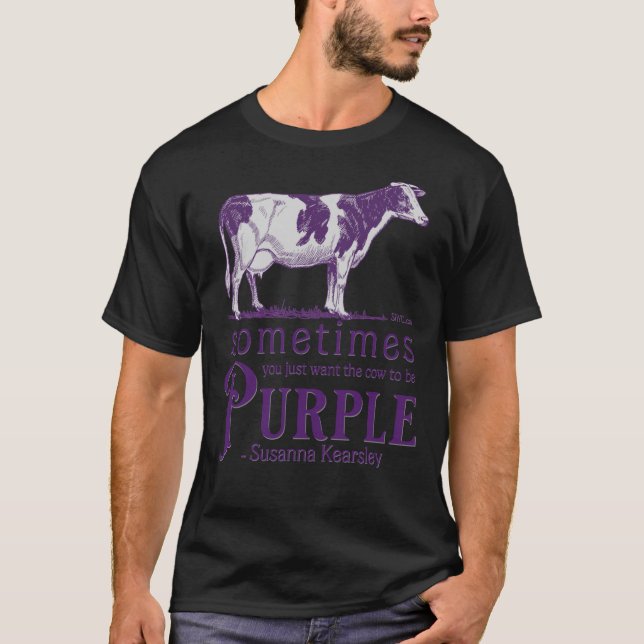 The Purple Cow Classic T-Shirt (Vorderseite)