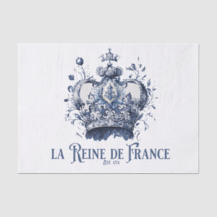 The Queen of France Tissue Paper Seidenpapier
