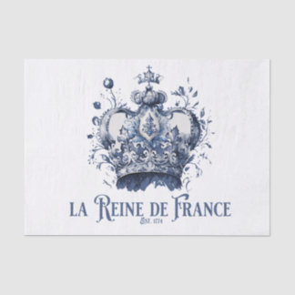 The Queen of France Tissue Paper Seidenpapier