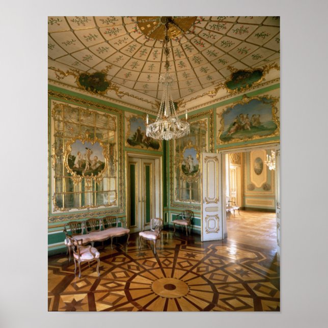 The Queen's Boudoir, 1774-86 Poster (Vorne)