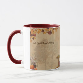 The Quiet Beauty Of Change _ Autumn Glow Mug  Tasse