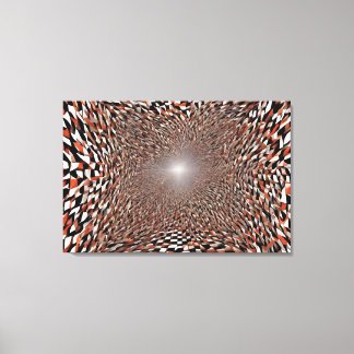 The rabbit hole  leinwanddruck