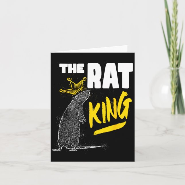 The Rat King Nutcracker Ballet Dance Animal Mouse  Karte (Vorderseite)