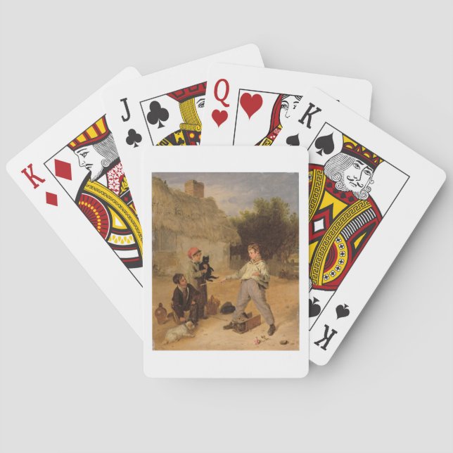 The Rat Trap (oil on panel) Spielkarten (Rückseite)