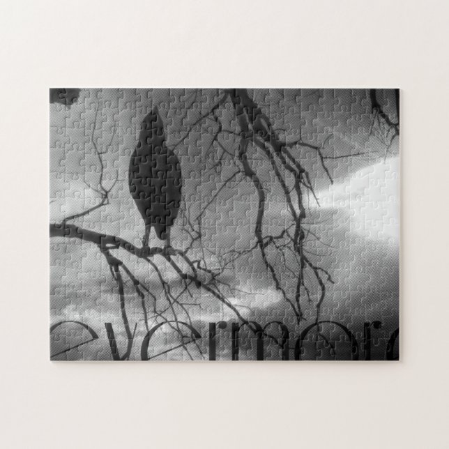 The Raven - Nevermore Sonnenbäume Baum (Horizontal)