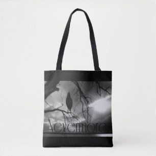The Raven - Nevermore Sonnenbäume Baum Tasche