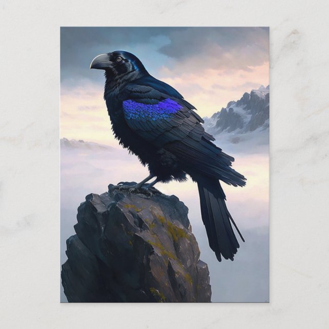 the Raven Postkarte (Vorderseite)