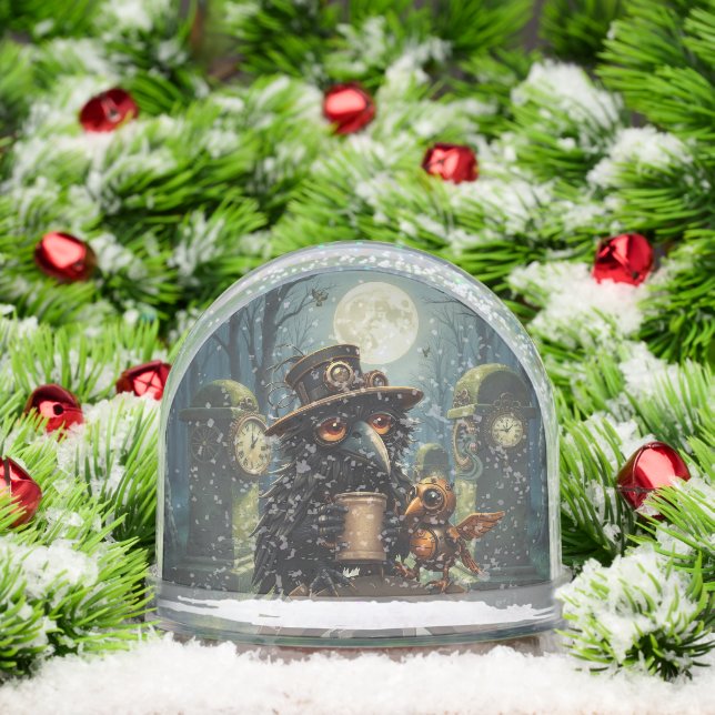 The raven powered by Coffee Schneekugeln (Weihnachten)