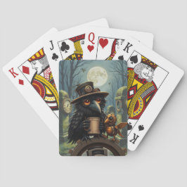 The raven powered by Coffee Spielkarten