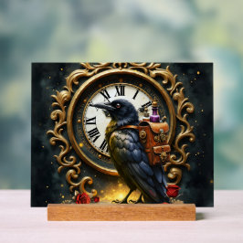The Raven’s Clockwork Delivery  Acrylschild