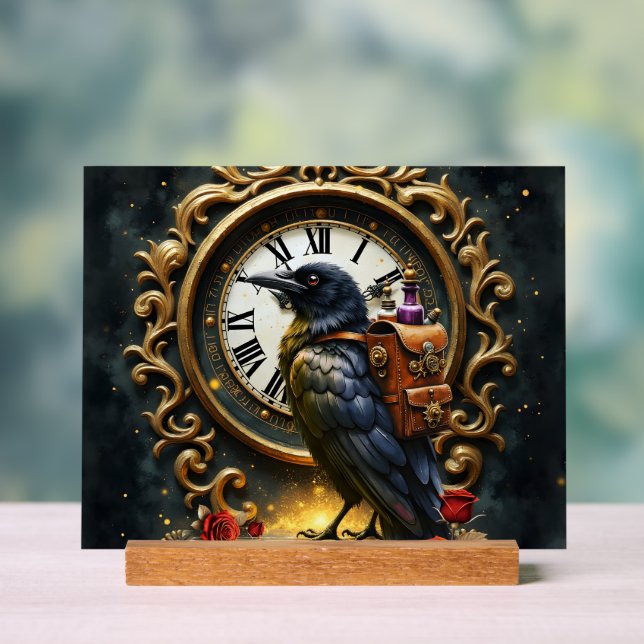 The Raven’s Clockwork Delivery  Acrylschild (Neutral)