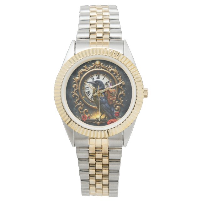 The Raven’s Clockwork Delivery  Armbanduhr (Vorderseite)