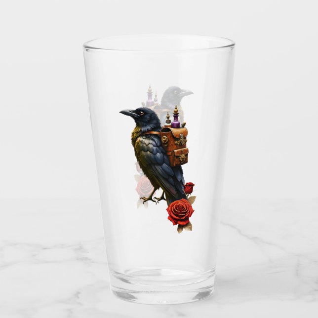 The Raven’s Clockwork Delivery  Glas (Vorderseite)