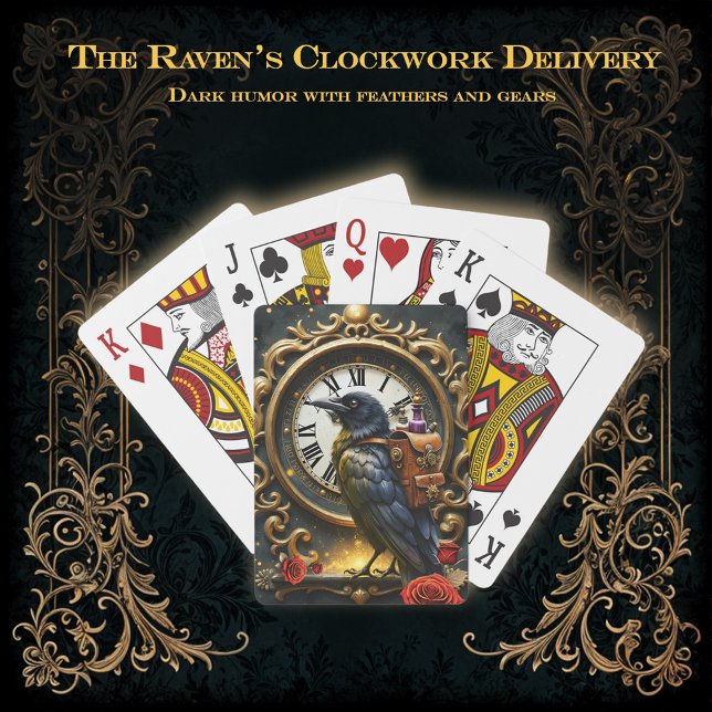 The Raven’s Clockwork Delivery  Spielkarten (Von Creator hochgeladen)