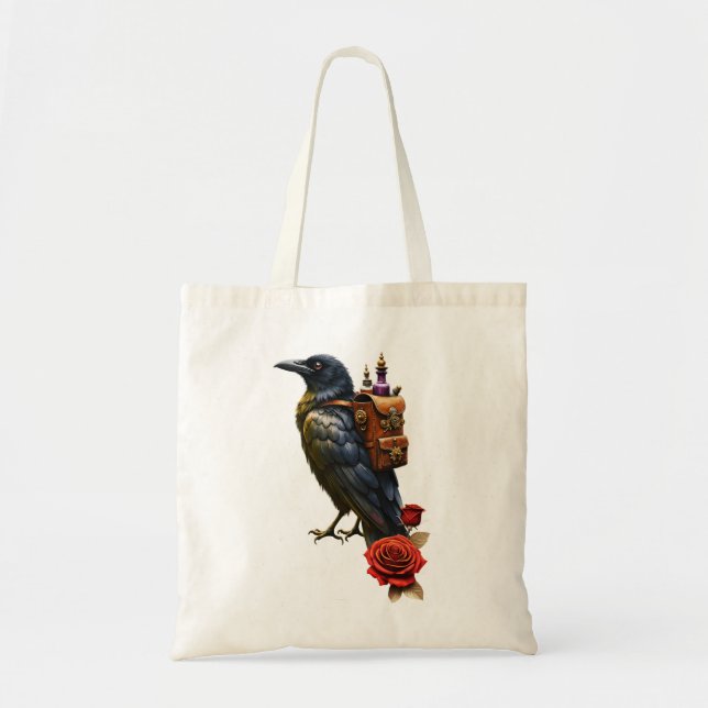 The Raven’s Clockwork Delivery  Tragetasche (Vorne)