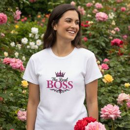 The Real Boss Women’s Graphic Tee