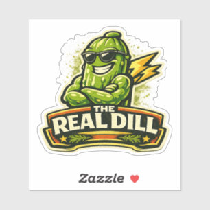 The Real Dill - Foodie-Fiends Aufkleber