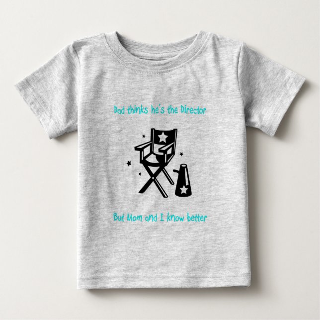 The Real Director Baby Baby T-shirt (Vorderseite)