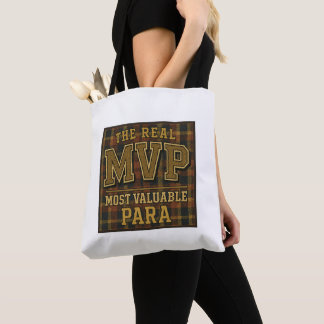 The Real MVP: Most Valuable Para Custom Tasche