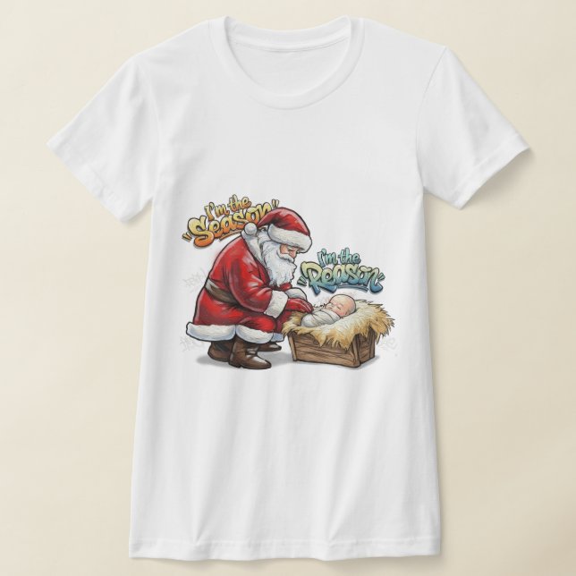 The Reason & The Season: Premium Graffiti Art Stre T-Shirt (Ablage )