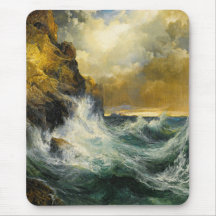 The Receding Wave by Moran, 1909