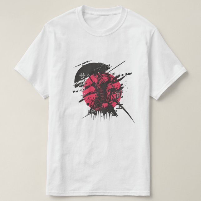 The Red Sun Warrior T-shirts  (Design devant)