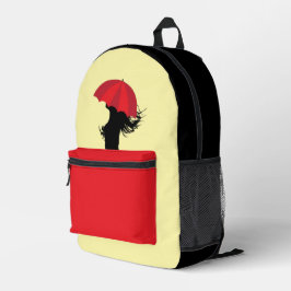 The Red Umbrella Bedruckter Rucksack