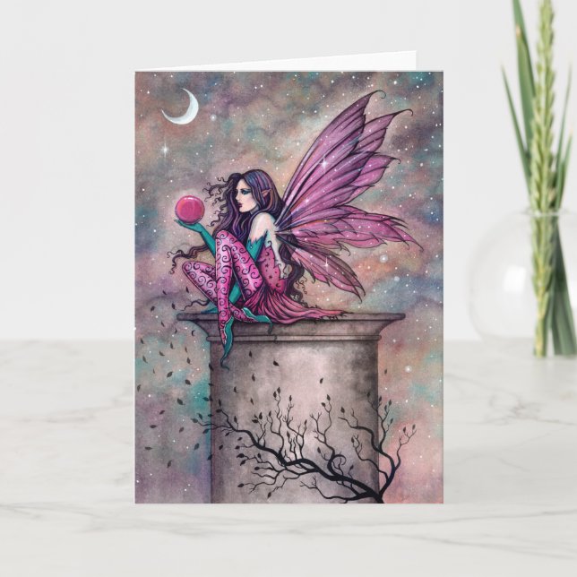 The Restaurant Fairy Fantasy Art von Molly Harriso Karte (Vorderseite)