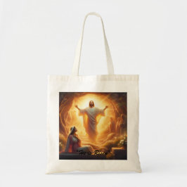 The Resurrection Light: Jesus Christ Rises Tragetasche