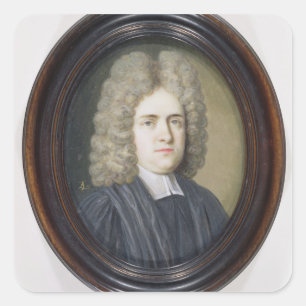 The Reverend Dr. Harris Quadratischer Aufkleber