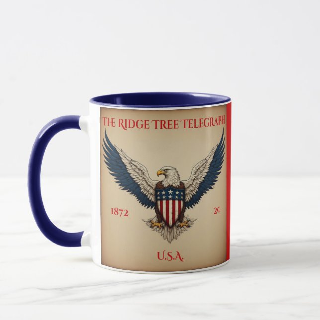 The Ridge Tree Telegraph Tasse (Links)
