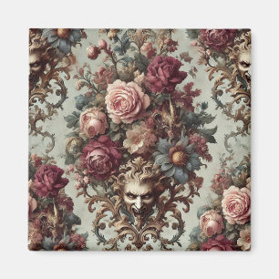 🌺 The Riot to Bloom - Gotisches Barock Magnet