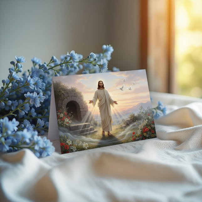 The Risen Of Jesus Karte (Von Creator hochgeladen)