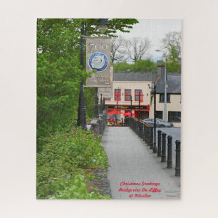 The River Liffey Kilcullen. Christmas Greetings